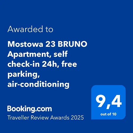Mostowa 23 Bruno Apartment, Self Check-in 24h, Free Parking, Air-conditioning