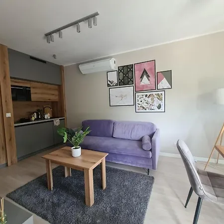 Апартаменти Mostowa 23 Bruno Apartment, Self Check-in 24h, Free Parking, Air-conditioning